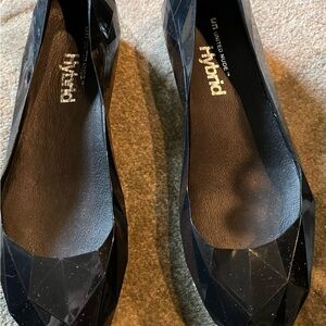 United Nude Black Geometric Loafers